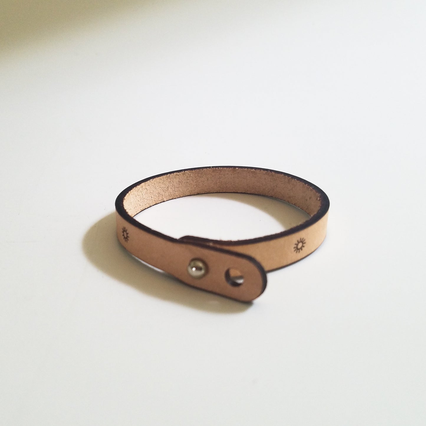 Spiritual Quote Bracelet - the light shines in the darkness